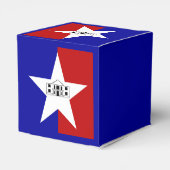 Patriottische doos met vlag van San Antonio Bedankdoosjes (Achterkant)