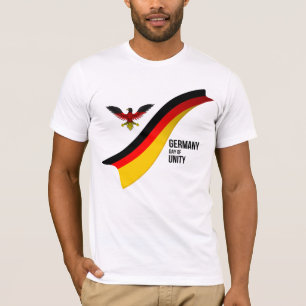 Patriottische Duitse vlag, Duitsland Dag van de Ee T-shirt