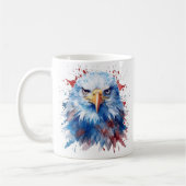 Patriottische Eagle Mok (Links)