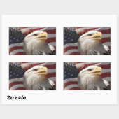 Patriottische Eagle Stickers (Vel)