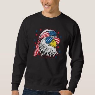 Patriottische Eagle T-Shirt 4 juli Verenigde State