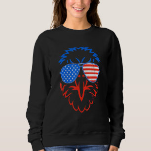 Patriottische Eagle VS Vlag 4 juli Amerikaanse Cit Trui