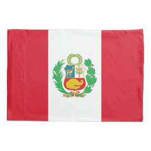 Patriottische eenpiloot vlag Peru Kussensloop