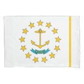 Patriottische eenpiloot vlag Rhode Island Kussensloop (Voorkant)