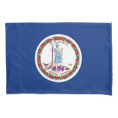 Patriottische eenpiloot vlag Virginia Kussensloop (Voorkant)