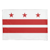 Patriottische eenpiloot vlag Washington DC Kussensloop (Voorkant)