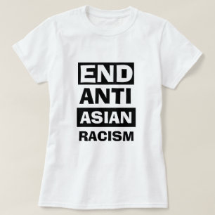 Patriottische EINDANTI ASIAN RACISM T-Shirt