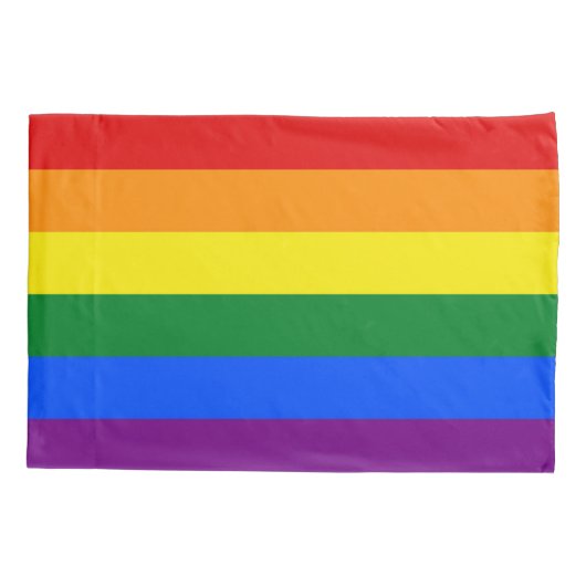 Patriottische Enige Kussensloop Pride Vlag van LGB (Achterkant)