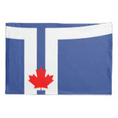 Patriottische enkele kussensloop met vlag van Toro (Achterkant)