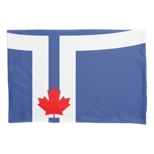 Patriottische enkele kussensloop met vlag van Toro (Voorkant)
