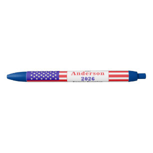 Patriottische familiereünie zwarte inkt pen