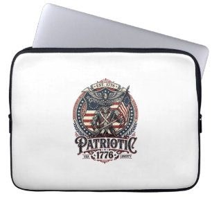 Patriottische Fantoom Patriottische Horror Monster Laptop Sleeve