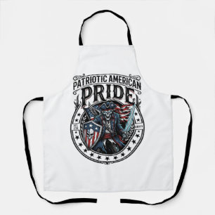 Patriottische Fantoom Patriottische Horror Monster Schort
