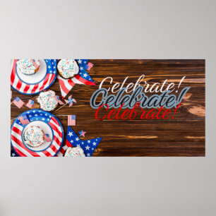 Patriottische feestdag poster