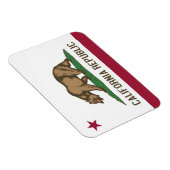 Patriottische flexibele magneet met Californische (Rechterzijde)