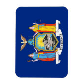 Patriottische flexibele magneet met New Yorkse vla (Verticaal)