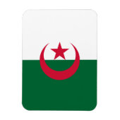 Patriottische flexibele magneet met vlag van Alger (Verticaal)