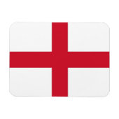 Patriottische flexibele magneet met vlag van Engel (Horizontaal)