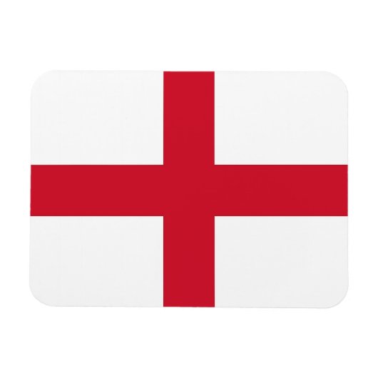 Patriottische flexibele magneet met vlag van Engel (Horizontaal)