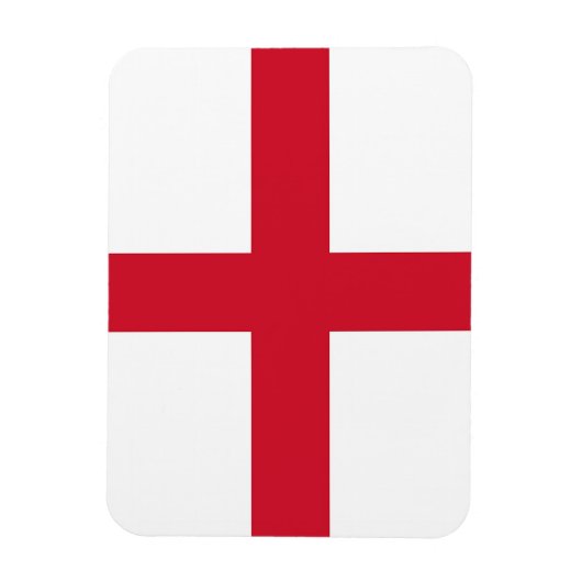 Patriottische flexibele magneet met vlag van Engel (Verticaal)