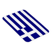 Patriottische flexibele magneet met vlag van Griek (Rechterzijde)