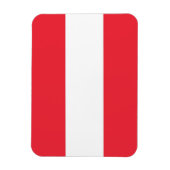 Patriottische flexibele magneet met vlag van Ooste (Verticaal)