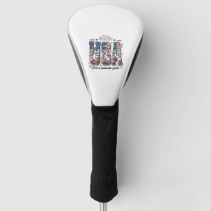 Patriottische Gans USA Vintage Vierde Juli Shirt ( Golfheadcover