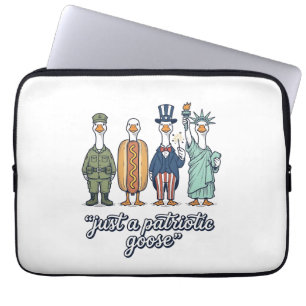 Patriottische Ganzen Opstelling Vintage Vector T-s Laptop Sleeve