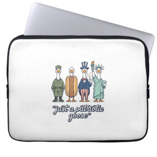 Patriottische Ganzen Opstelling Vintage Vector T-s Laptop Sleeve