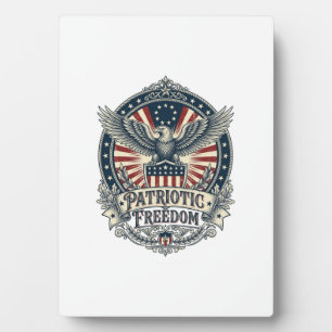 Patriottische Geboortejaar Serie Vector Grafische  Fotoplaat