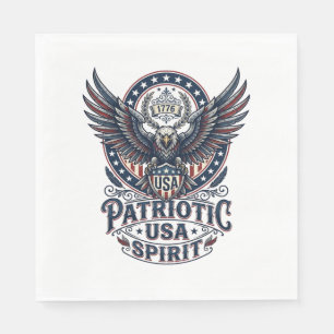 Patriottische Gevechtsuil Patriottische Adelaar &  Servet