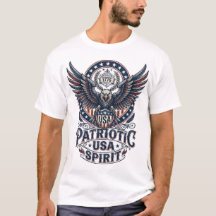 Patriottische Gevechtsuil Patriottische Adelaar &  T-shirt