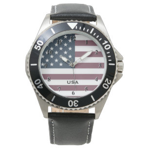 Patriottische gewoonte mannen horloge