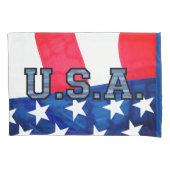 Patriottische "God zegene..." Kussensloop (Voorkant)