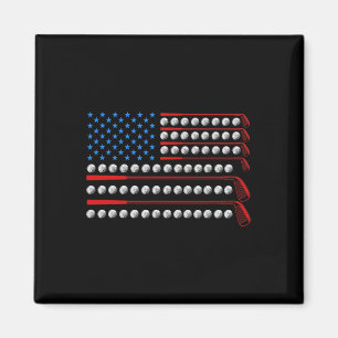 Patriottische Golf Usa Vlag Golfclubs 4 juli Gol Magneet
