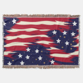 Patriottische golven deken (Voorkant)
