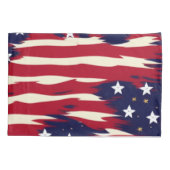 Patriottische golven kussensloop (Achterkant-Links)