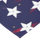 Patriottische golven tafelkleed (Gekanteld)