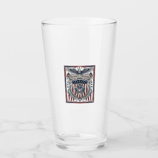 Patriottische Hars Glas (Voorkant)