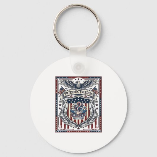 Patriottische Hars Sleutelhanger (Voorkant)