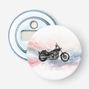 Patriottische Hawg Heritage Twin-Cam Flesopener vo Button Flesopener