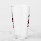 Patriottische Hond- Dobermann Glas (Links)