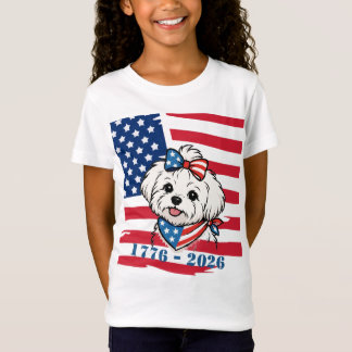 Patriottische Hond T-Shirt