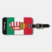 Patriottische Hongaarse Bagagelabels, Hongaarse vl Bagagelabel (Voorkant horizontaal)