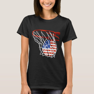 Patriottische Honkbal 4e Juli Vlag Van De VS Sport T-shirt