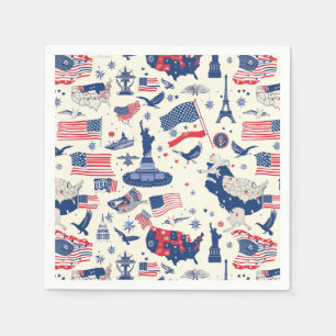 Patriottische Iconen - Standbeeld van de Vrijheid, Servet