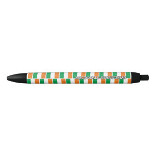 Patriottische IERLAND FLAG - Speciaal Zwarte Inkt Pen