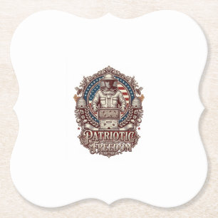 Patriottische Imker Vector Graphic T-shirt Kartonnen Onderzetters