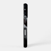 Patriottische Industriële Amerikaanse Vlag iPhone Hoesje (Rechterkant)