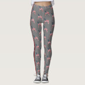Patriottische Italiaanse Leggings van de Greyhound (Voorkant)